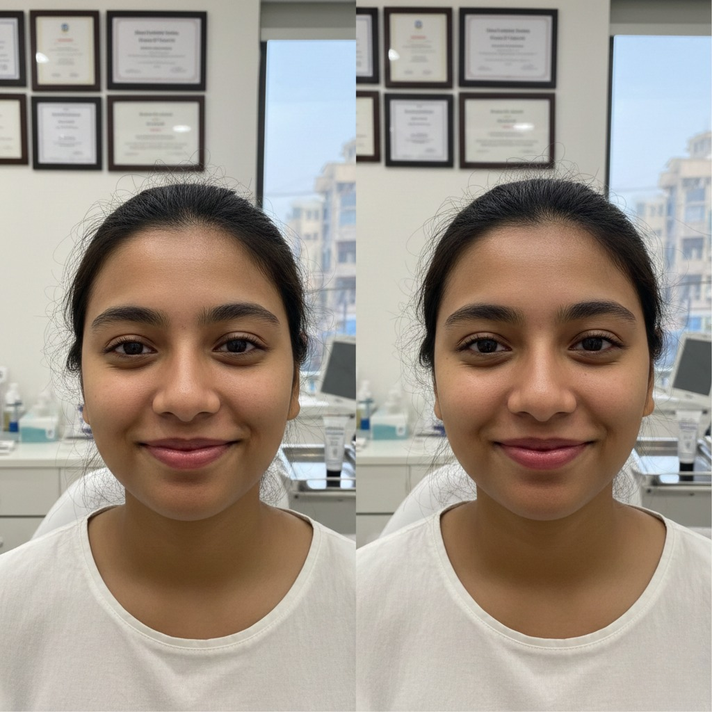 chin filler treatment before and after 5