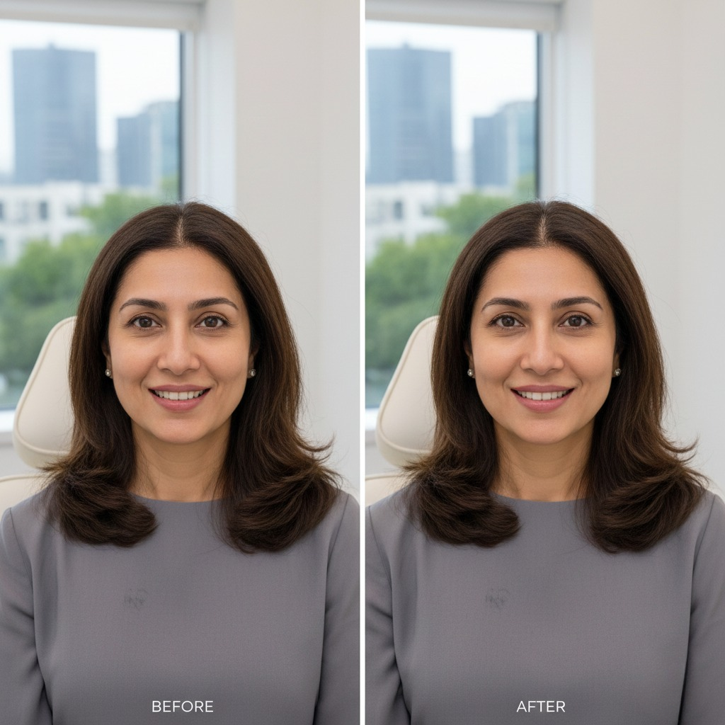 chin filler treatment before and after 6